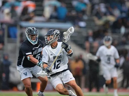 It’s heartbreak for Villanova after an overtime loss to Georgetown in the Big East men’s lacrosse final