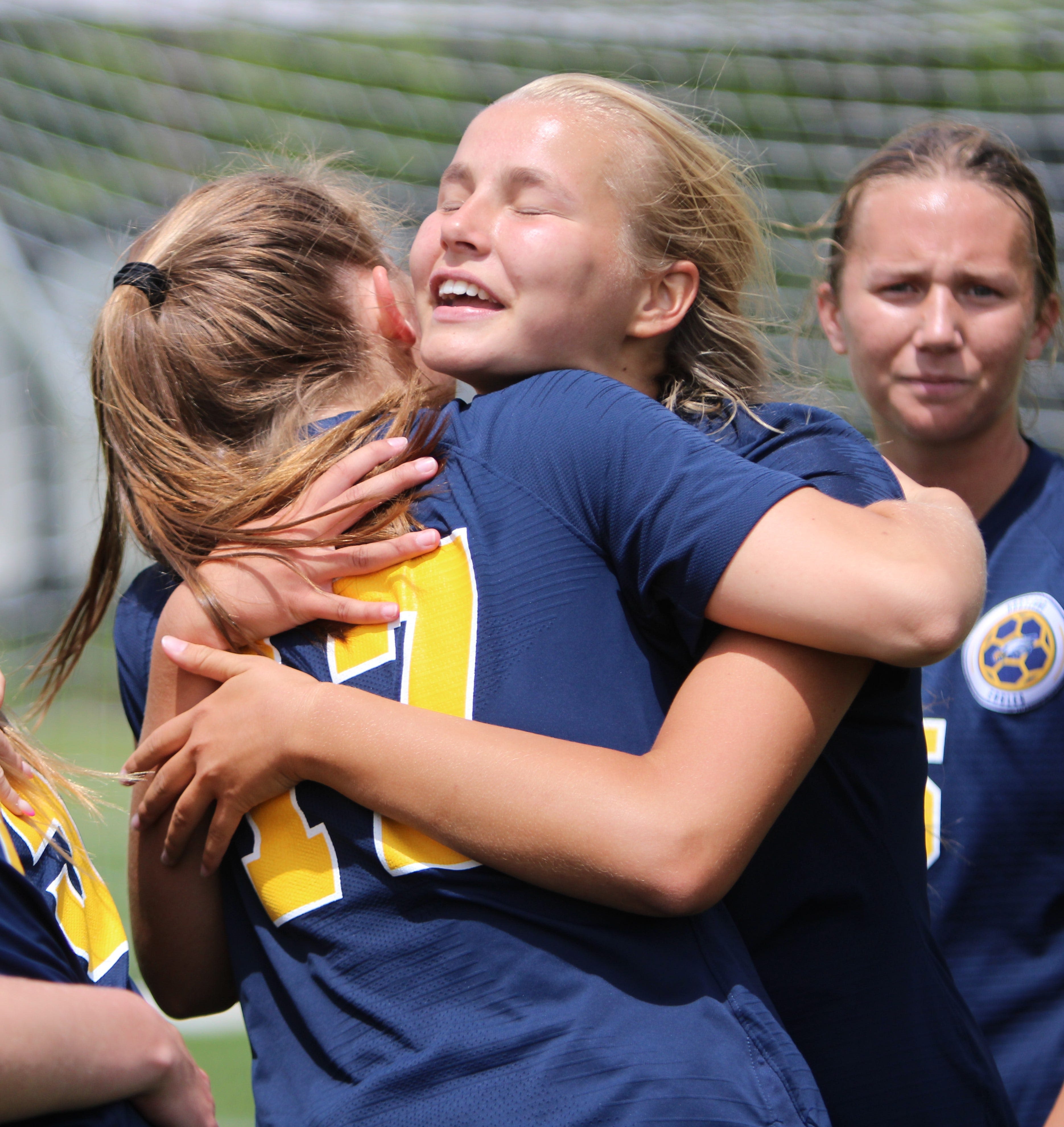 Hartland not satisfied after beating Brighton in girls soccer district final