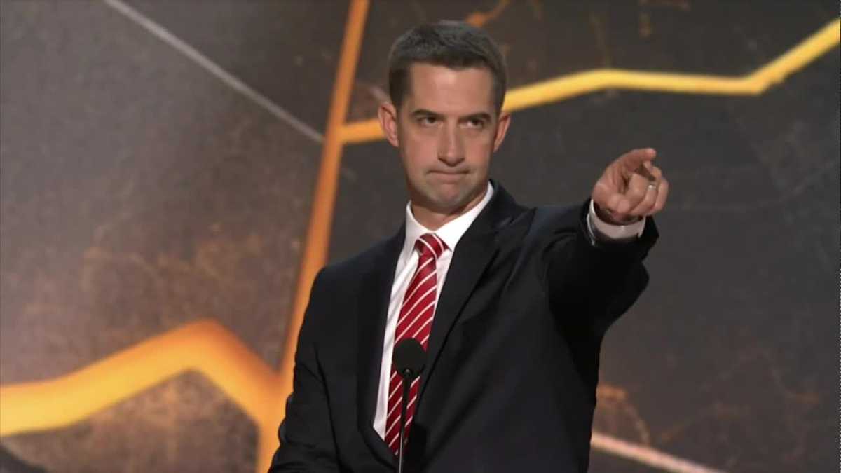 WATCH: Tom Cotton praises Trump's immigration policy at the RNC