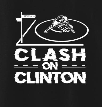 Wrestling heads outside for 'Clash on Clinton' in Oaklyn