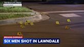 6 men shot, 3 critically on a Lawndale sidewalk, Chicago police say