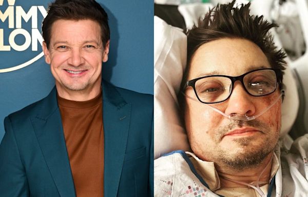 Jeremy Renner says his 'eyeball was out' during horrific snowplow accident that broke 38 bones