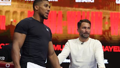 Hearn reveals how many fights Anthony Joshua has left amid retirement rumours