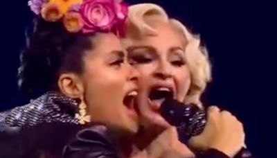 Salma Hayek Thanks Madonna for Letting Her Be a Part of Her 'Iconic' Tour: 'Unforgettable Night'