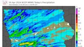 Iowa saw more storms last night. How much rain and hail did we get?