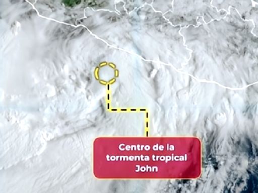 'John' resurge frente a Guerrero como tormenta tropical