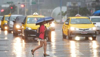 週日大雨炸全台 北台灣稍轉涼