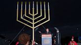 Second Gentleman Doug Emhoff Condemns Antisemitism at National Menorah Lighting