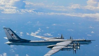 Russian and Chinese bombers were intercepted flying together for the first time near the US