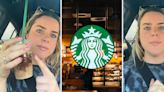 'For all the girls who have 15 cups in your car': Woman issues warning to those who hoard old Starbucks cups in car