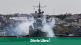 Ucrania dice haber golpeado otro buque de guerra ruso en el mar Negro