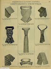 Victorian Men's Ties, Cravat, Ascot, Bow Ties, Neckties