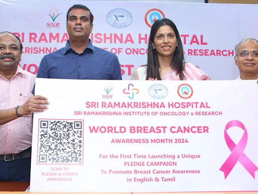 Sri Ramakrishna Hospital launches breast cancer awareness digital pledge campaign