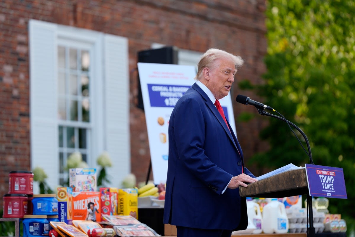 Trump vs Harris live: Trump says he’s ‘entitled’ to attack Harris as he faces questions in rambling press conference