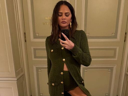 Chrissy Teigen Claps Back at Critics of Her Shorts Look in Paris; Says THIS