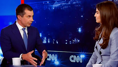 ‘He Got Beat!’ CNN’s Kaitlan Collins Asks Pete Buttigieg Why Trump Backed Out Of Debating Kamala Harris