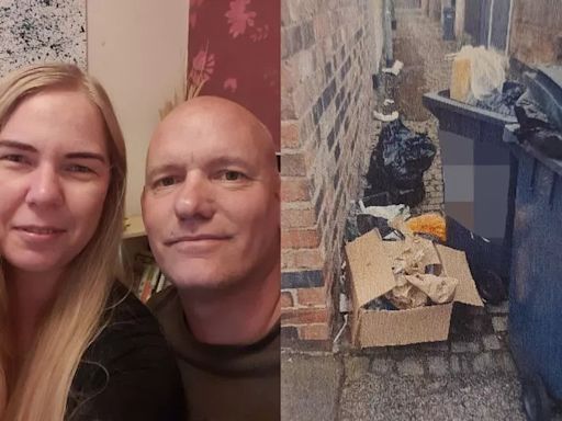 Couple fined £1,200 for cleaning up rubbish outside their home