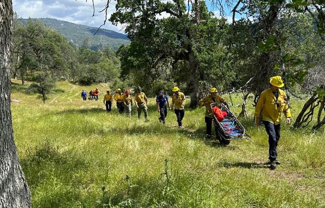 Madera County Sheriff’s Office Search and Rescue Teams Help in Rescue of Injured Hiker at Horseshoe Bend