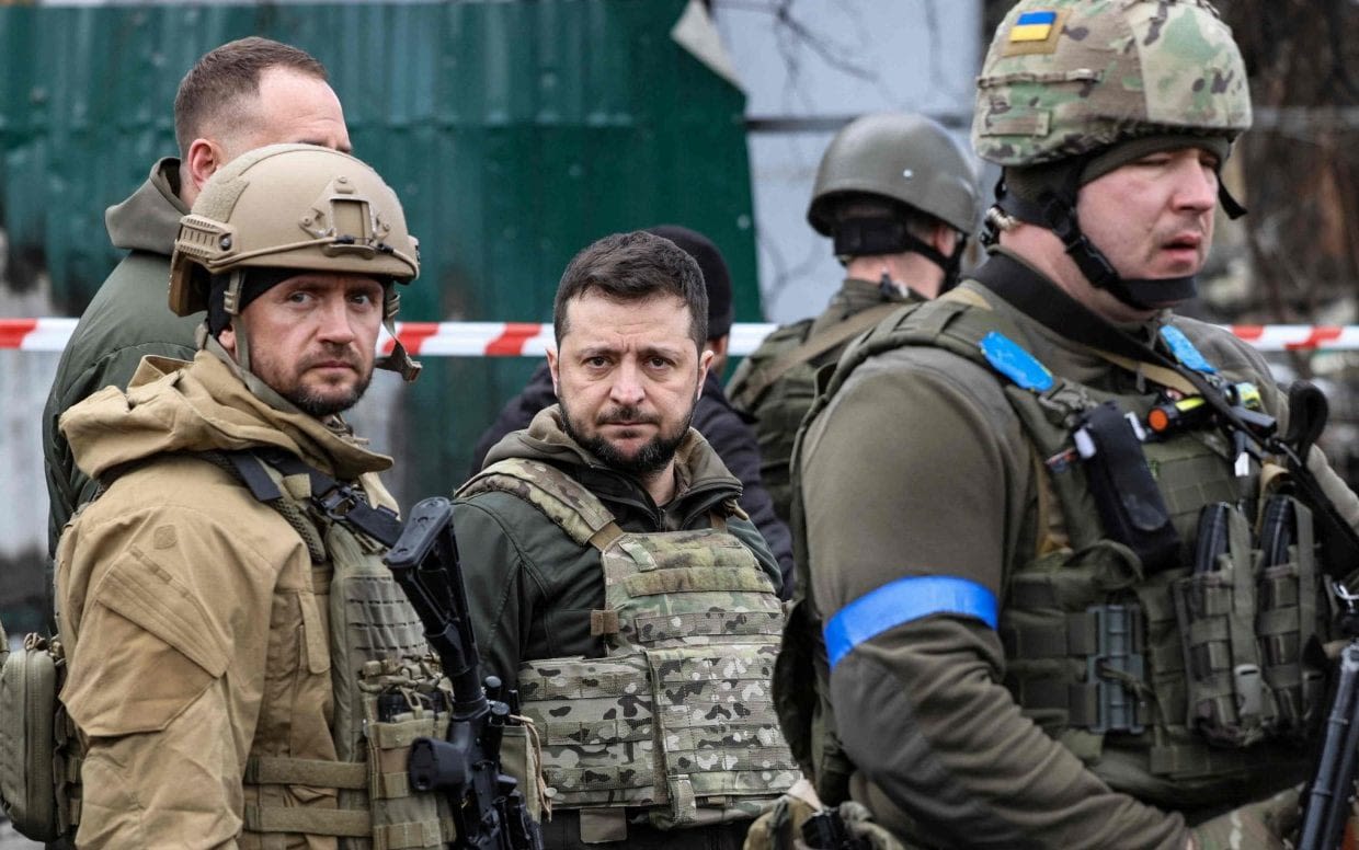 Ukraine arrests two security officials over plot to assassinate Zelensky