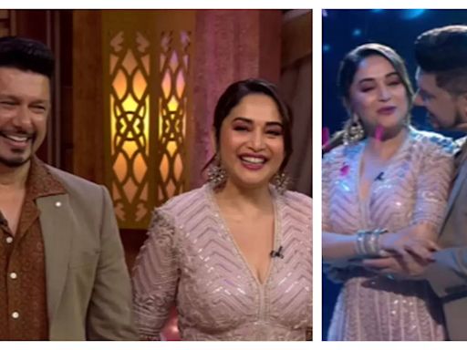 Dance Deewane 4: Madhuri Dixit's husband Shri Ram Nene makes an appearance on a reality show for the first time; the duo perform a romantic dance on 'Tumse Milke' - Times of India