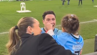 Mitchell Moses forgets to do one simple thing after cute Origin moment