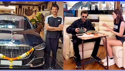 Inside Ostentatious Car Collection of Anil Kapoor – Cars and Vanity Van