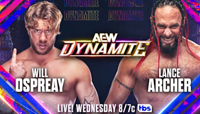 Will Ospreay vs. Lance Archer Announced For 7/31 AEW Dynamite, Updated Card