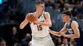 Jokic posts triple-double by halftime, Nuggets rout Wolves