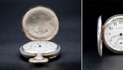 Theodore Roosevelt's pocket watch was stolen in 1987. It's finally back at his New York home