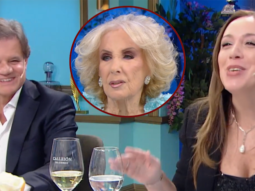 La terrible ironía en vivo de Mirtha Legrand a María Eugenia Vidal y Quique Sacco: "Gracias por..."