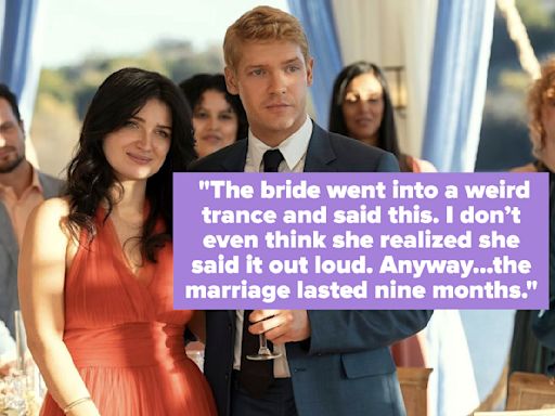 20 Red Flag Wedding Moments That Immediately Signaled The Marriage Would NEVER Last