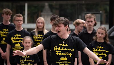 Young acting troupe brings Addams Family to life in Worcester city centre