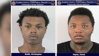 Harris County Constables apprehend suspects in armed robbery of postal worker