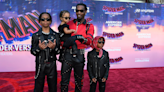 Offset And 3 Sons Rock Matching Leather Fits At ‘Spider-Man: Across The Spider-Verse’ Premiere