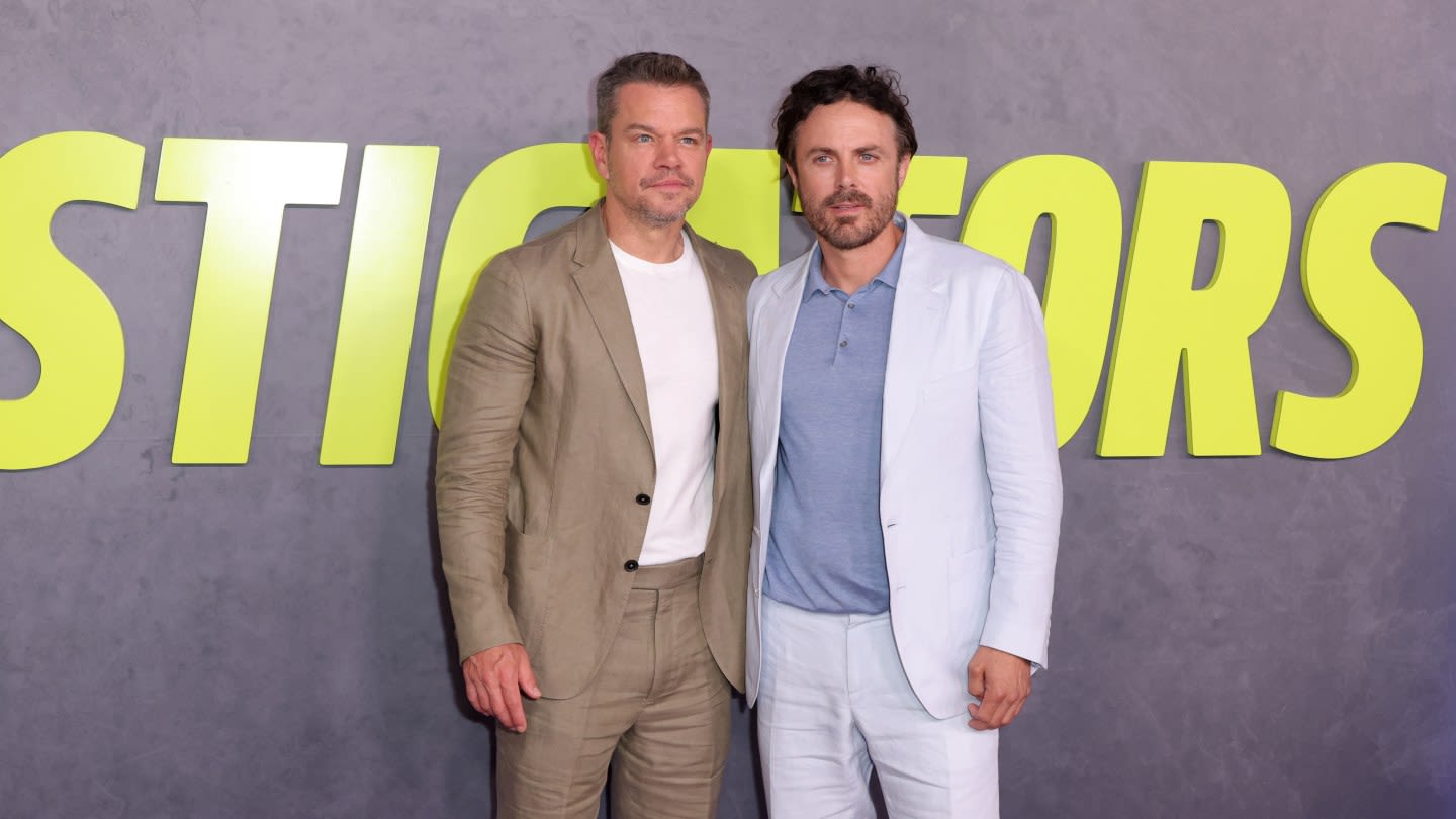 Matt Damon on Teaming With Casey Affleck for ‘The Instigators’: “43 Years Into This Friendship, It’s Just the Joy of Doing What We...