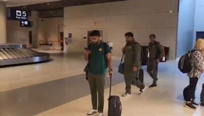 Pakistan Cricket Team Arrives In USA For ICC T20 World Cup 2024. WATCH