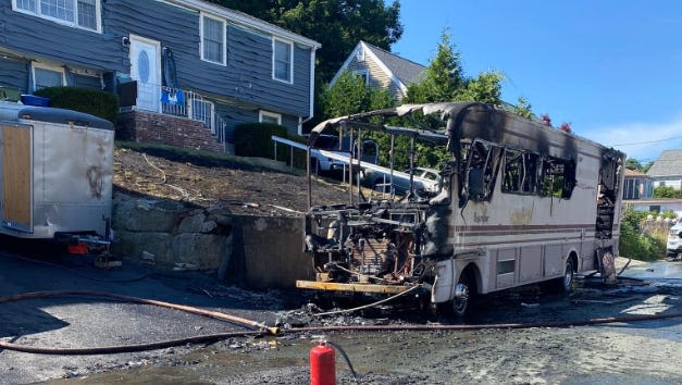 RV explosion rocks Massachusetts neighborhood, leaving 3 with serious burn injuries