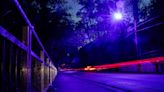 Darkness on the edge of Tallahassee's Deer Lake Way | Street Scene