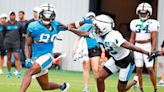 Panthers WR Terrace Marshall Jr. bounces back from big hit with strong practice