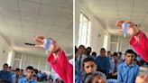 Watch: Class 7 Students Demonstrate How To Use Menstrual Cups In School - News18