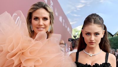 Heidi and Leni Klum Detail Mother-Daughter Date Night at amfAR Gala