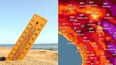 Lanzan en San Diego “advertencia de calor excesivo”