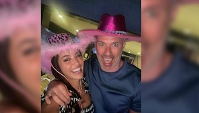 Jamie Carragher parties at Taylor Swift gig at Anfield
