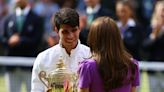 Wimbledon men's singles champion Carlos Alcaraz