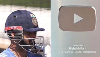 '100K And Counting!': Rishabh Pant Pledges to Donate His YouTube Earning For Good Cause - News18