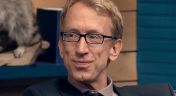 16. Andy Dick Wears a Black Suit Jacket & Skinny Tie