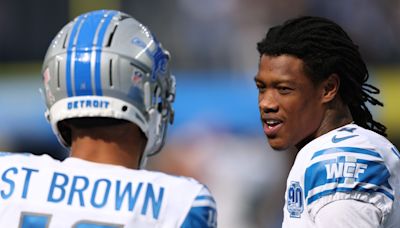 Lions' Amon-Ra St. Brown Speaks Out on WR Jameson Williams