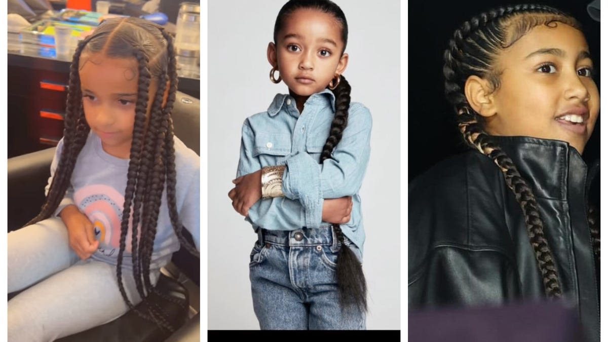 Meet The Celeb Braider Who Keeps The Kardashian Kids' Hair Laid