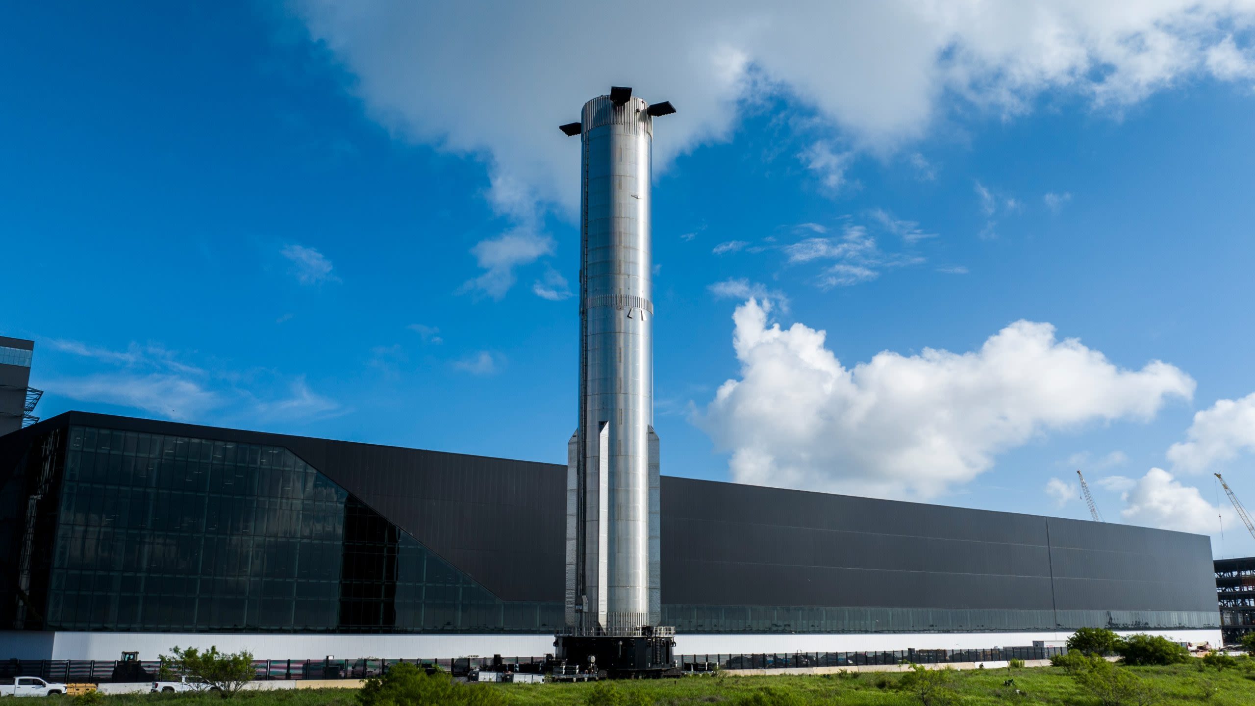 SpaceX Moves Starship Flight 5 Booster To Launch Pad Ahead Of Test Attempt