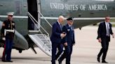 Biden, 81, has aides flank him on walks to Marine One to block cameras from catching him shuffling, stumbling: report